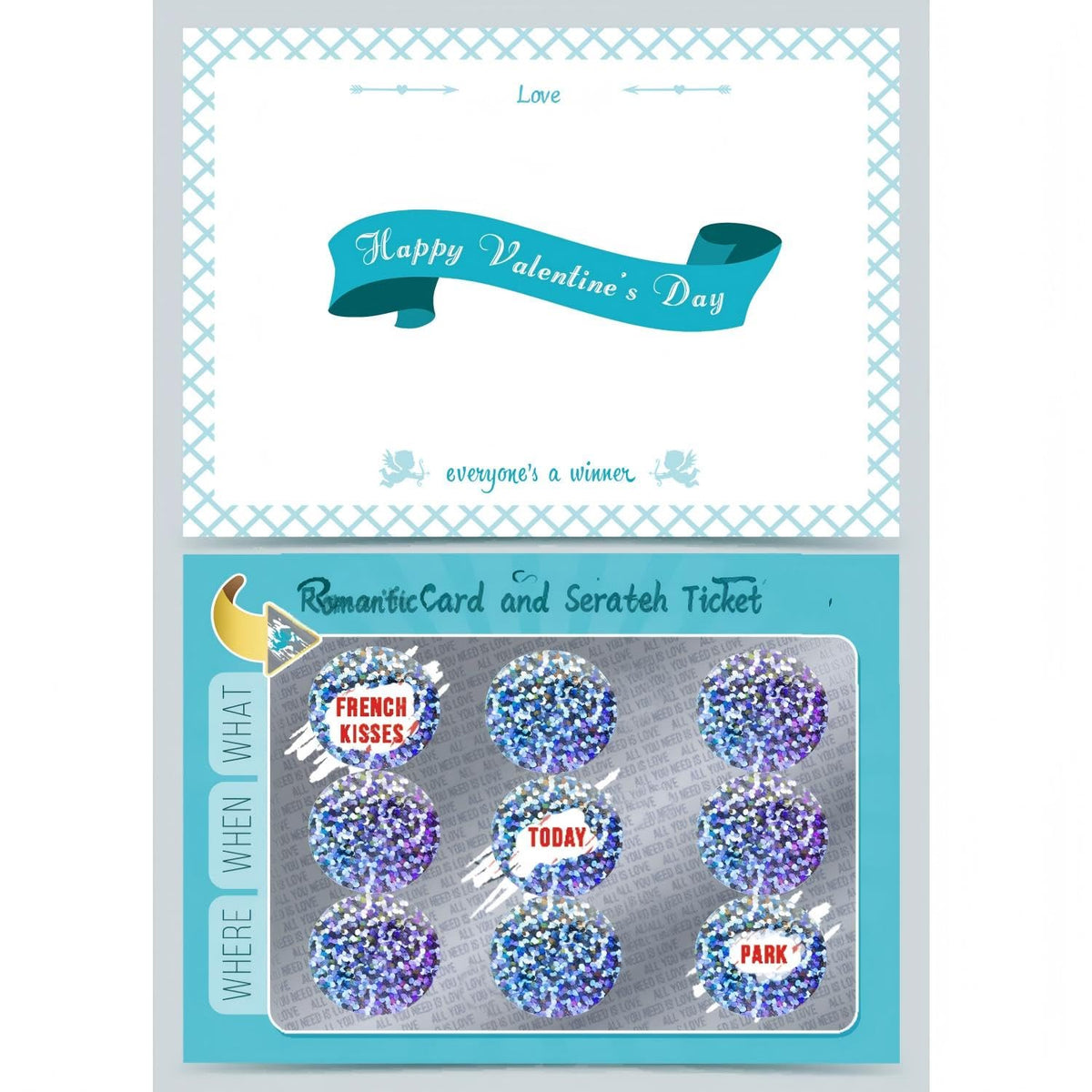 Leinuosen 1000 Pcs Scratch Off Stickers - Holographic 1-Inch Circle Labels for DIY Crafts & Party Games