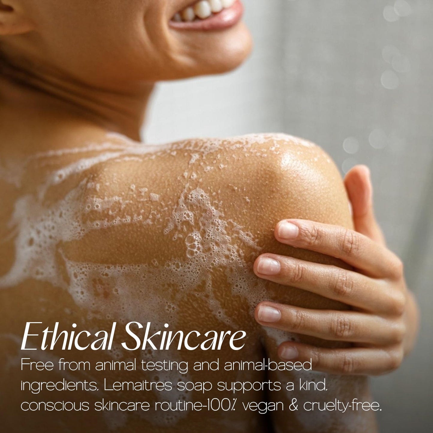 LEMAITRE Glycerin Soap – Vegan Transparent Bar for Gentle, Hydrating Cleanse | Cruelty-Free Skincare