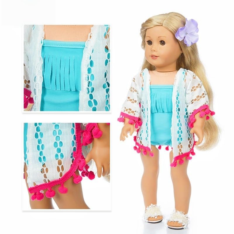 Lembani 18-Inch Doll Swimming Play Set - Beachwear & Accessories