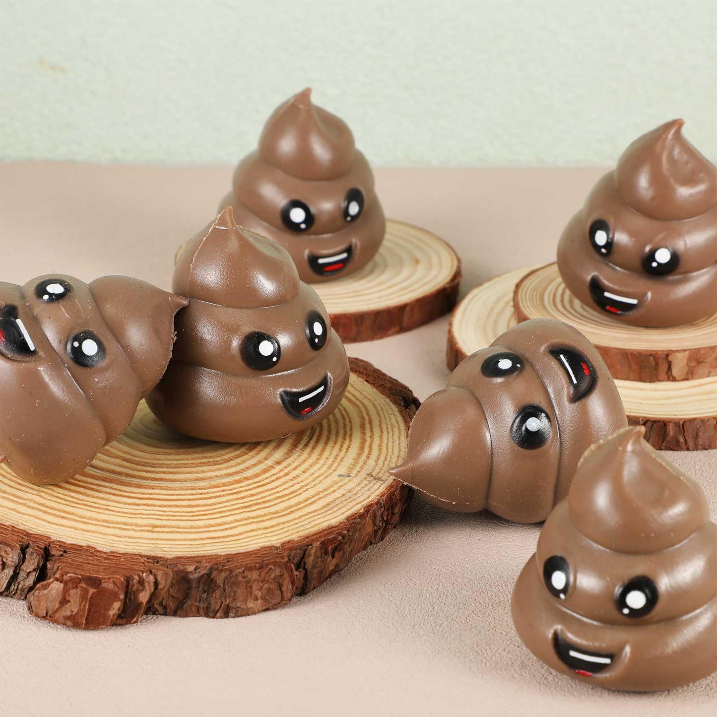 Lenwen 24-Pack Stress Balls – Funny Fidget Toys for Anxiety Relief & Pranks