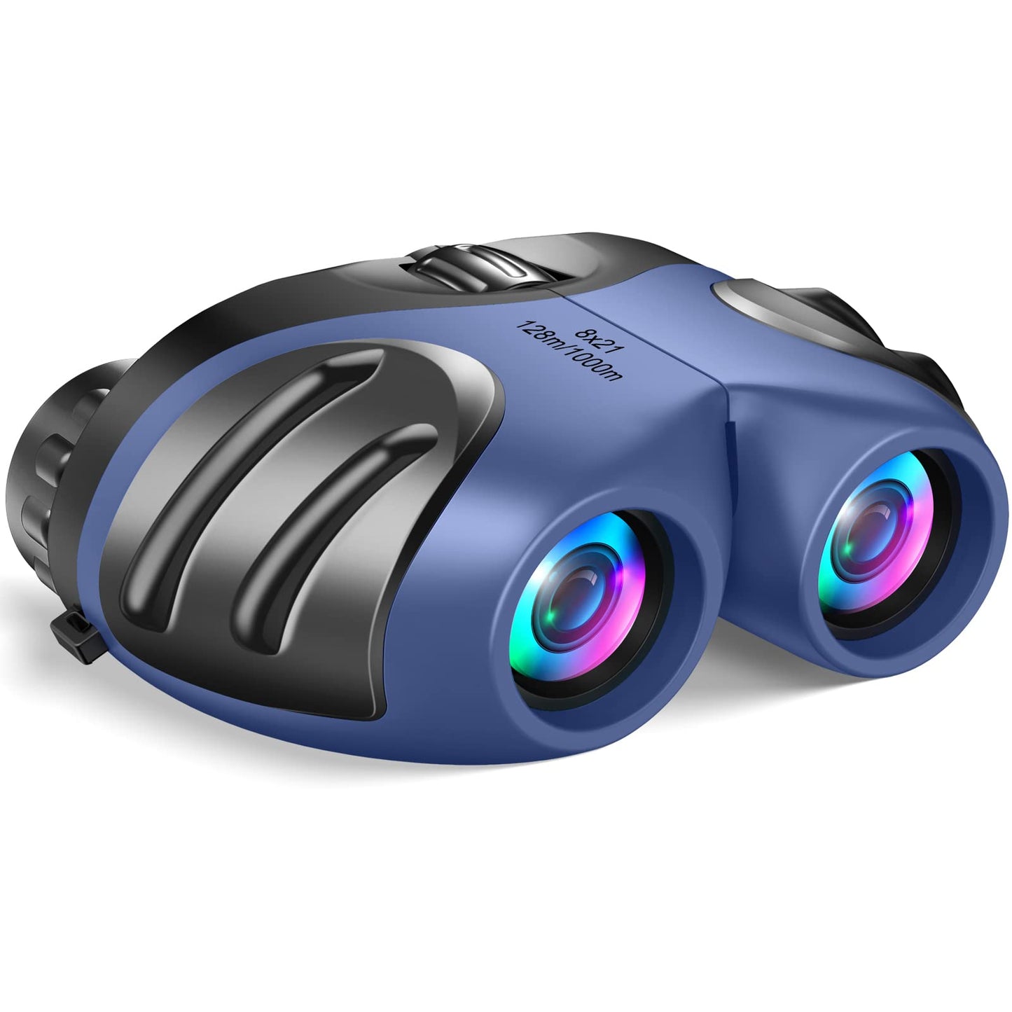 LET'S GO! Kids Binoculars — 8x Magnification, Kid-Safe, Shock-Proof for Outdoor Play