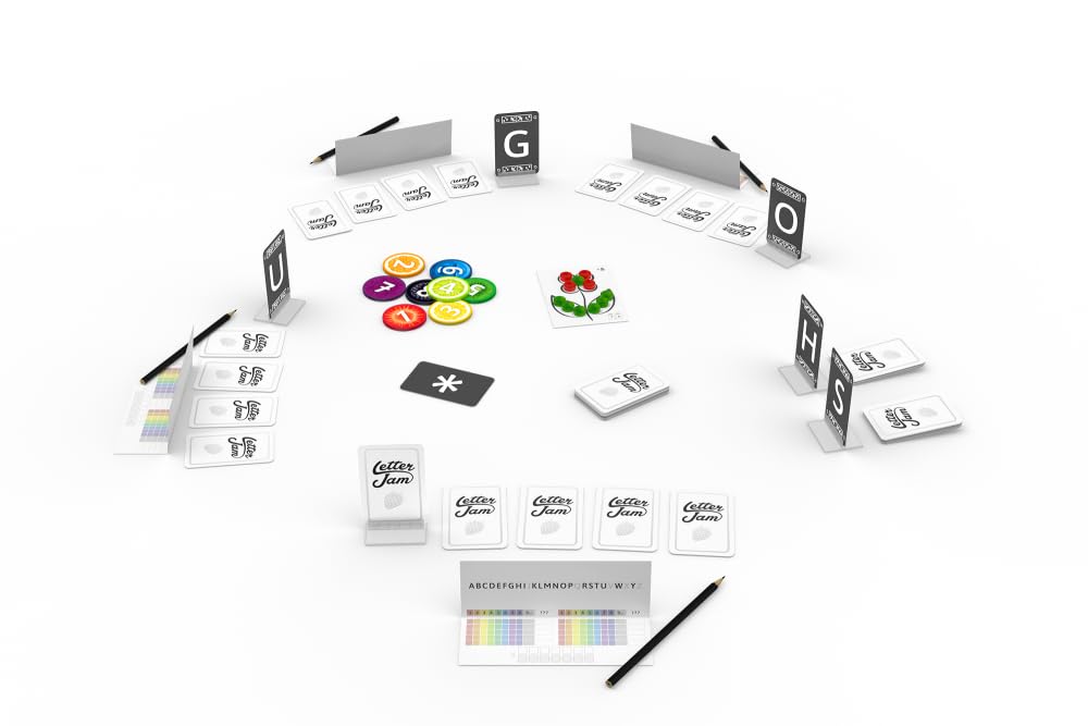 Letter Jam by CGE | Cooperative Word Game for 2–6 Players | Game Night
