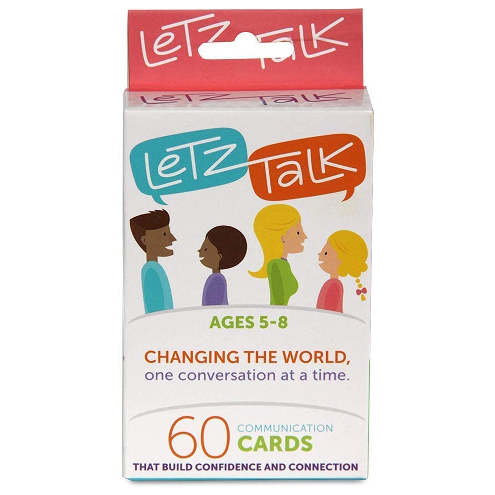 Letz Talk Conversation Cards for Kids 5-8 — Confidence & Emotional Intelligence