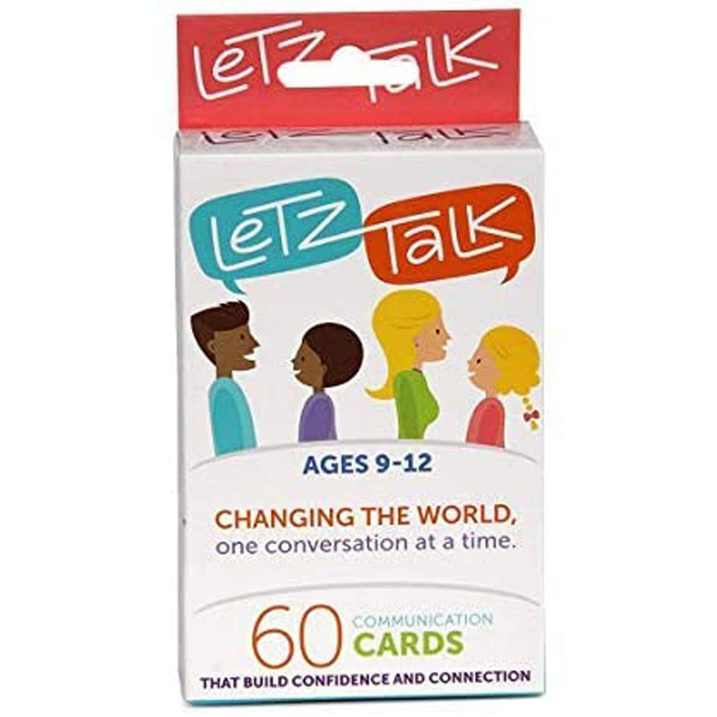 Letz Talk Conversation Cards for Kids 9-12 – Confidence & Emotional Intelligence