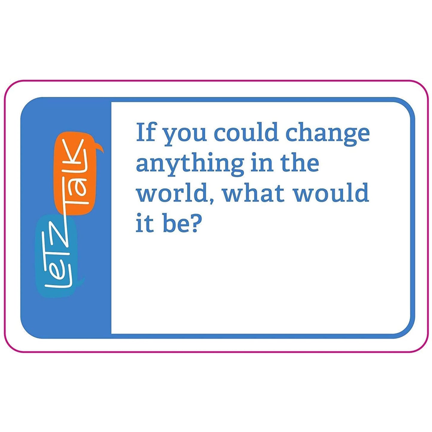 Letz Talk Conversation Cards for Kids 9-12 – Confidence & Emotional Intelligence