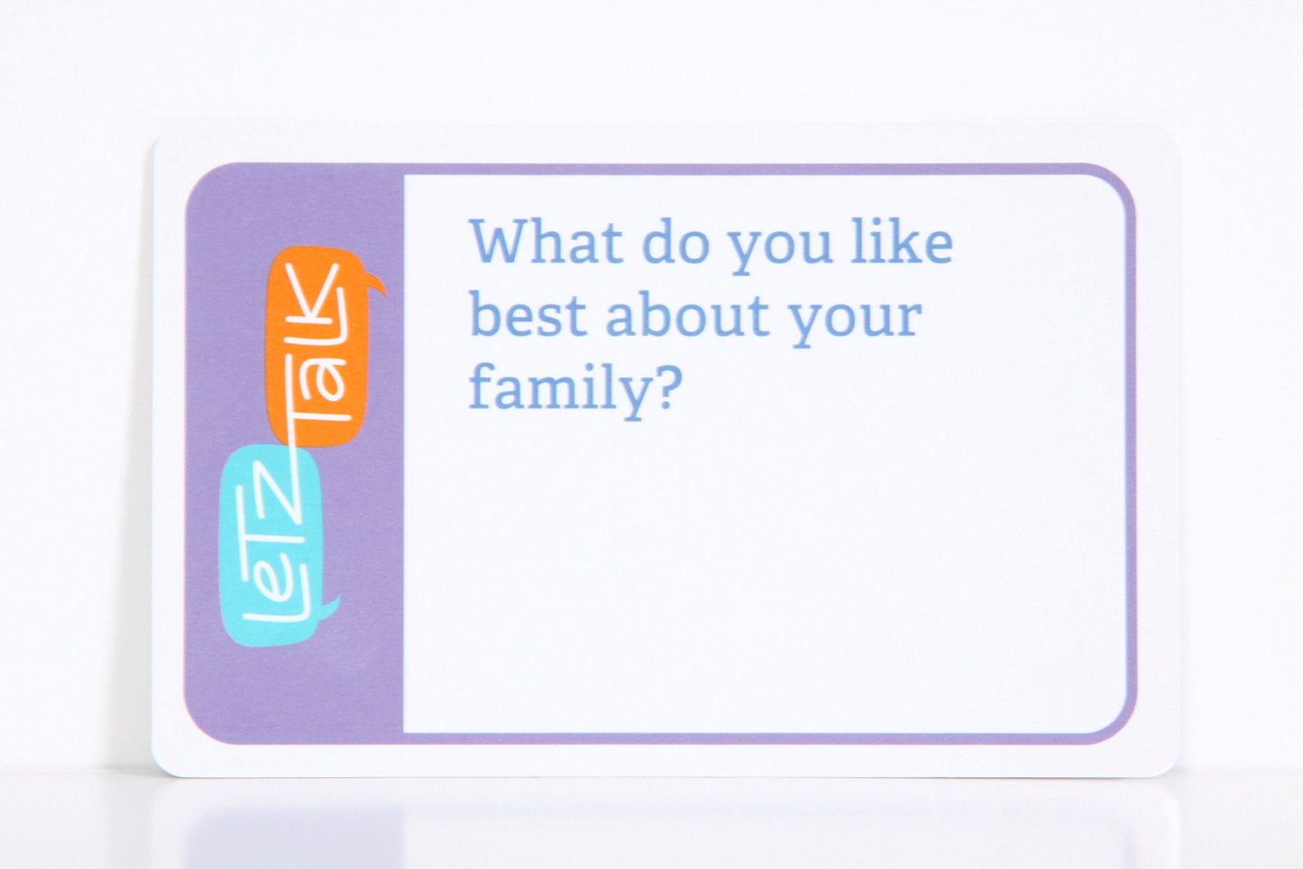Letz Talk Conversation Cards for Kids with Autism or Aspergers | Learning & Social Skills Tools