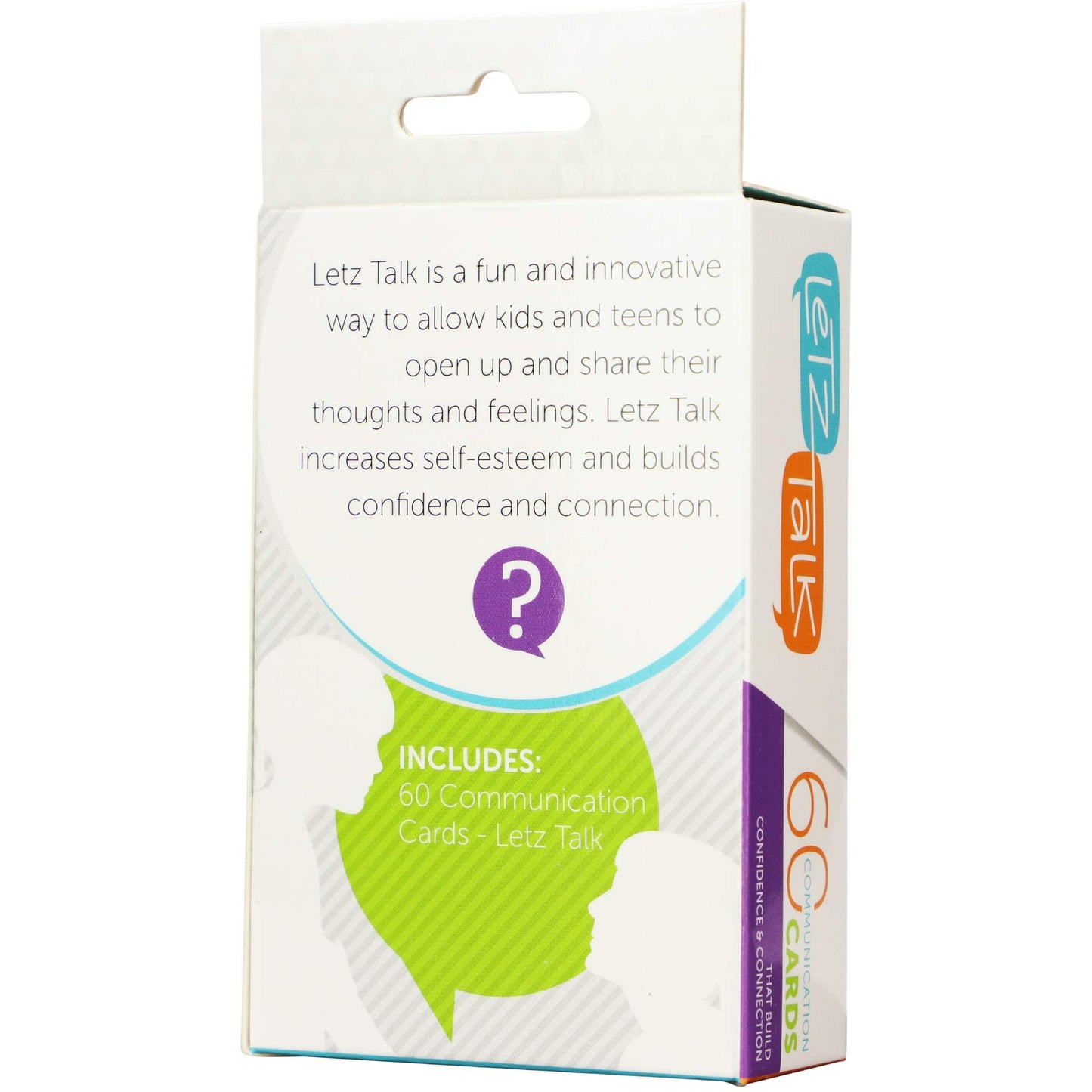 Letz Talk Conversation Cards for Teens – Build Confidence & Emotional Intelligence | Family & Classroom Game