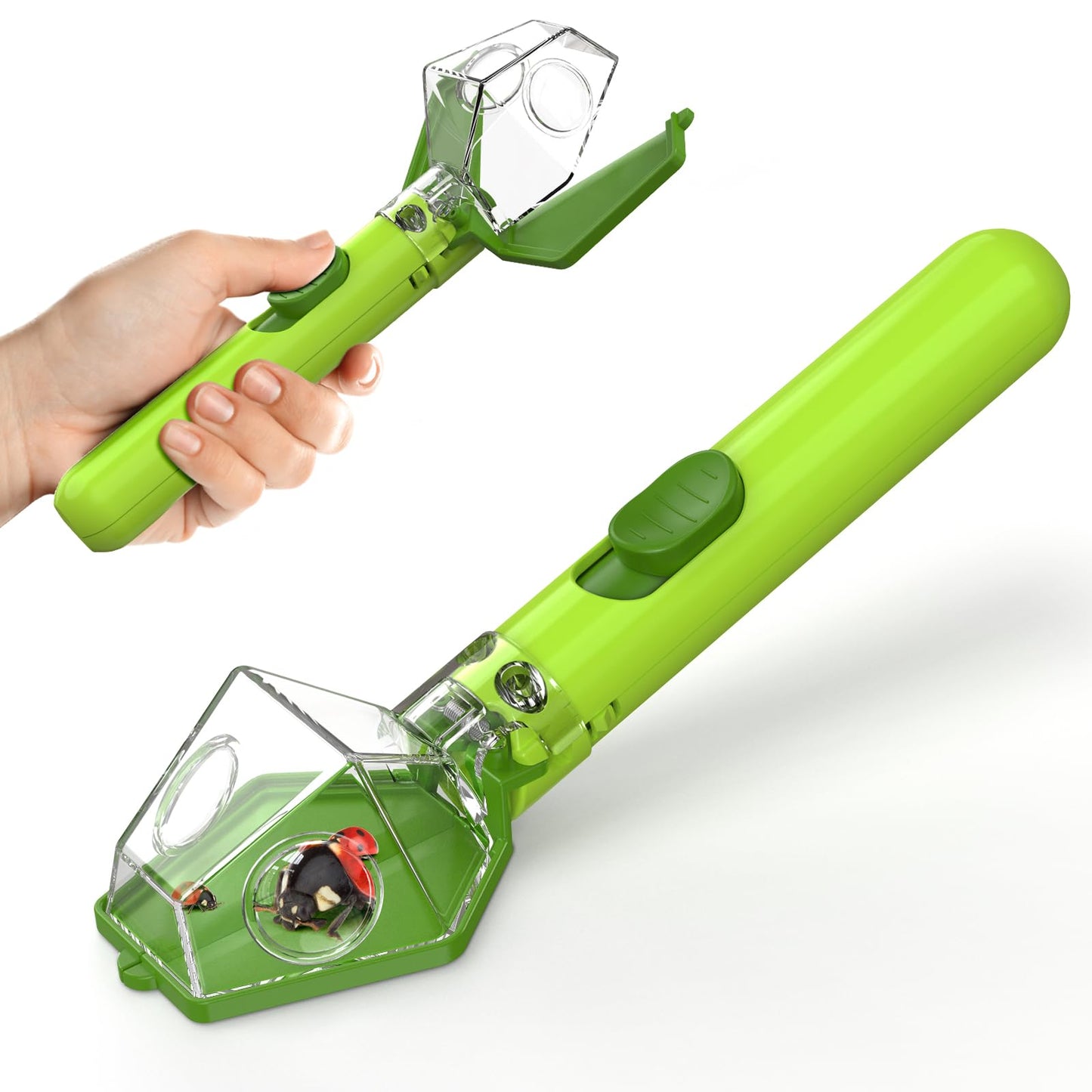 LEUOA Bug Catcher Kit for Kids – 6x Magnifier Insect Trap & STEM Explorer