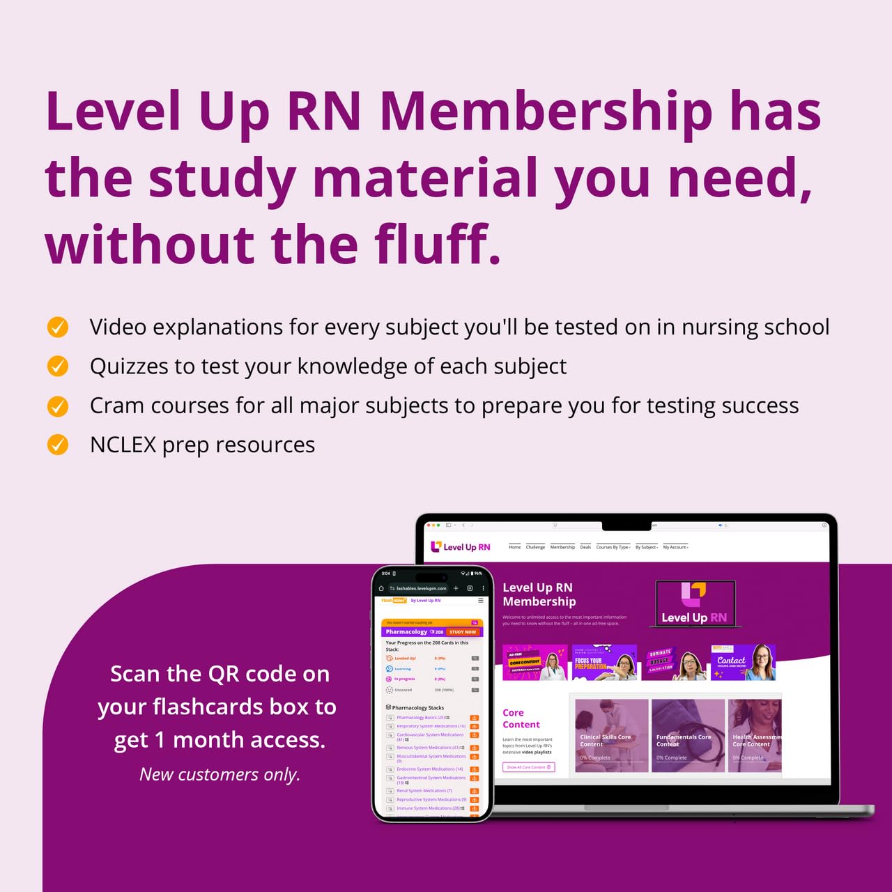 Level Up RN Med-Surg Flash Cards – No Fluff, Essential Med-Surg Review (409 Cards) for NCLEX/ATI HESI 2026