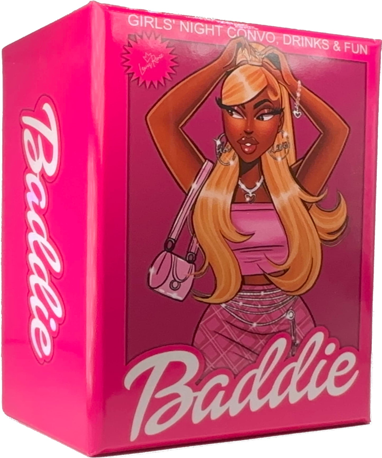 LewisRenee Baddie Drinking Cards – Fun Adult Card Game for Women, Bachelorette Parties & Girls’ Night