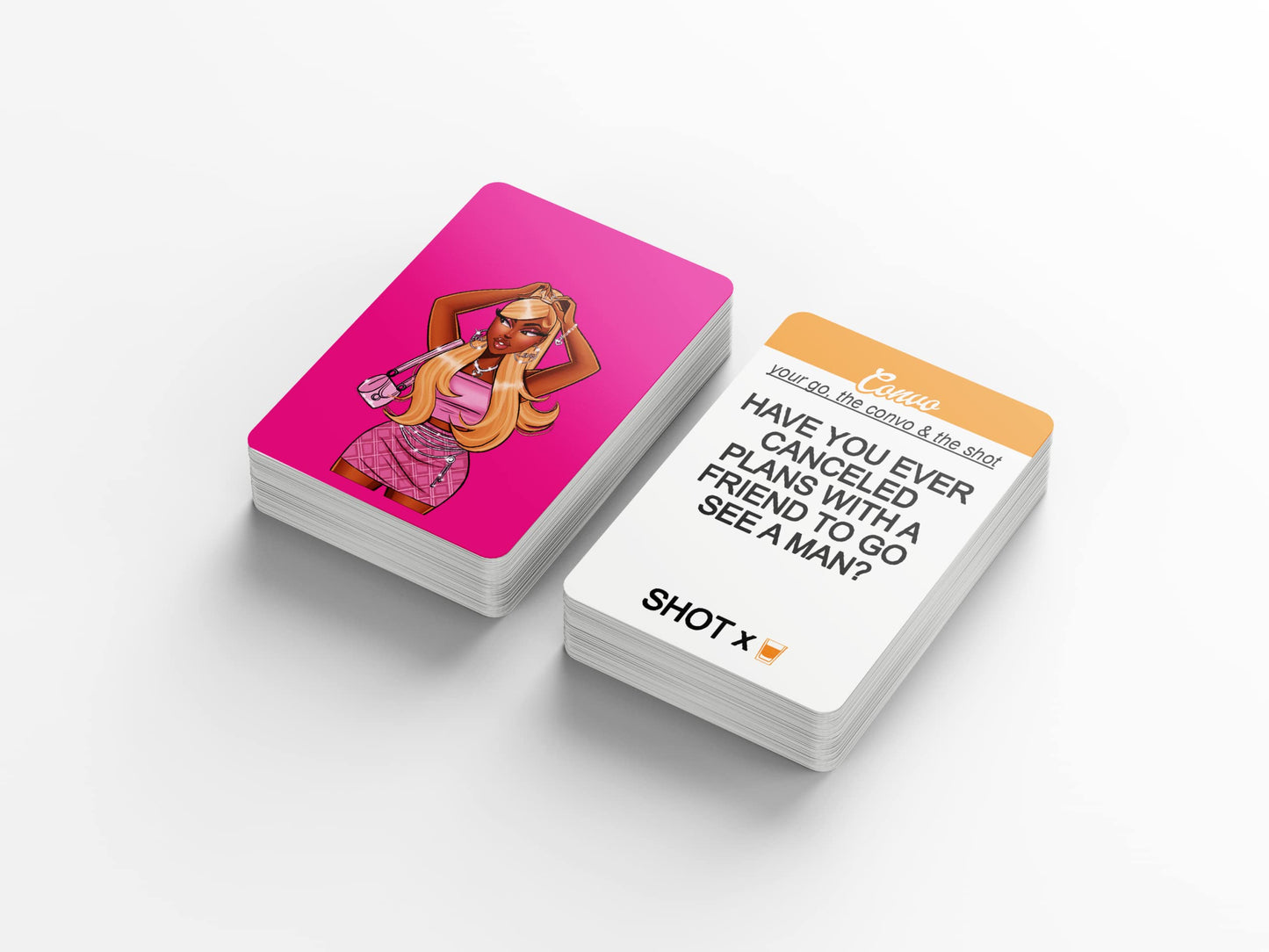 LewisRenee Baddie Drinking Cards – Fun Adult Card Game for Women, Bachelorette Parties & Girls’ Night
