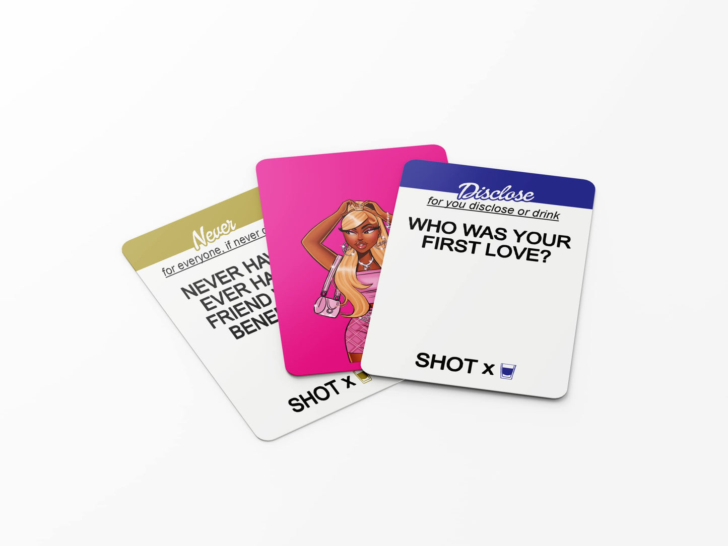 LewisRenee Baddie Drinking Cards – Fun Adult Card Game for Women, Bachelorette Parties & Girls’ Night