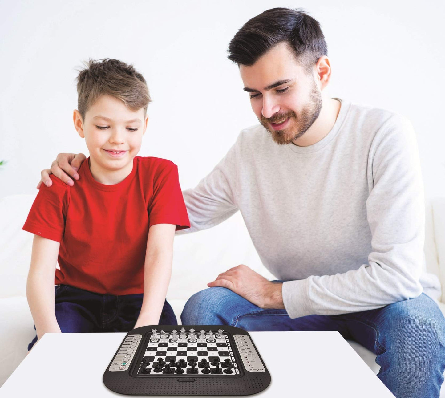 Lexibook Chessman FX: Electronic Chess Game with Light & Sound, 64 Levels, Tactile Keyboard