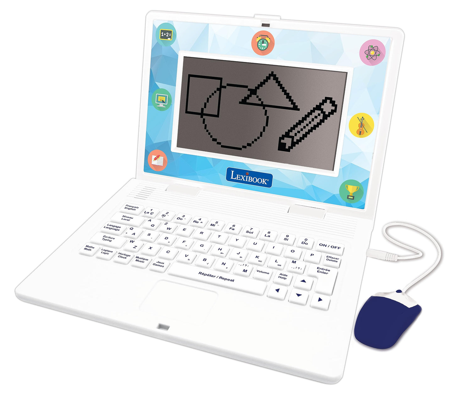 Lexibook JC599i2 Bilingual Educational Laptop - English & Spanish Learning for Kids | 170 Activities