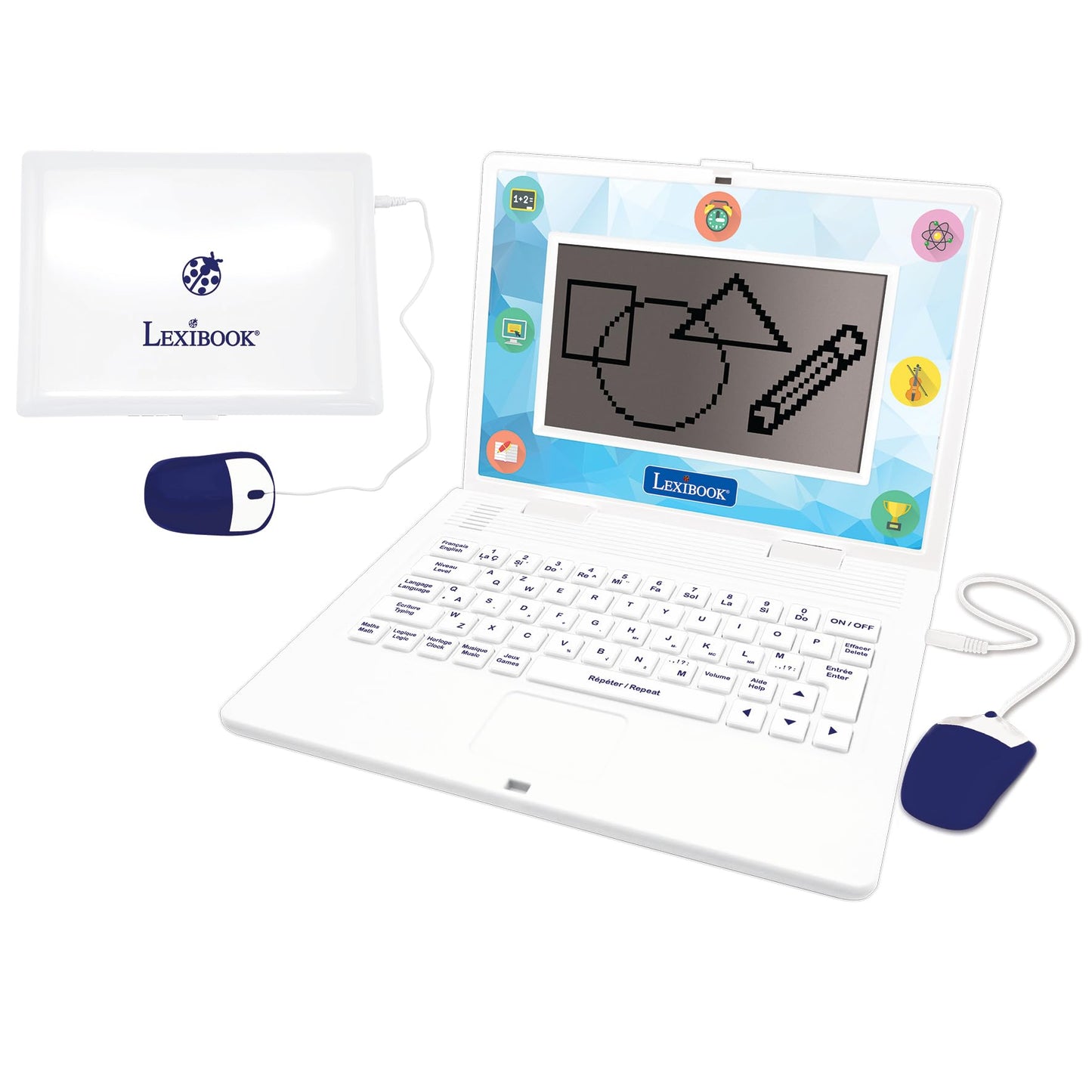 Lexibook JC599i2 Bilingual Educational Laptop - English & Spanish Learning for Kids | 170 Activities