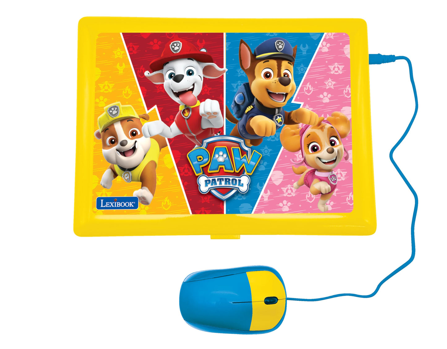 Lexibook Paw Patrol Bilingual Educational Laptop - English/Spanish, 170 Activities, 6.67-inch Screen