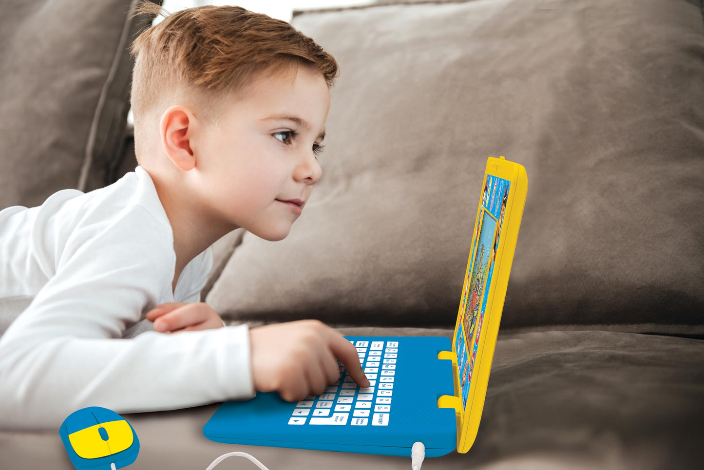 Lexibook Paw Patrol Bilingual Educational Laptop - English/Spanish, 170 Activities, 6.67-inch Screen