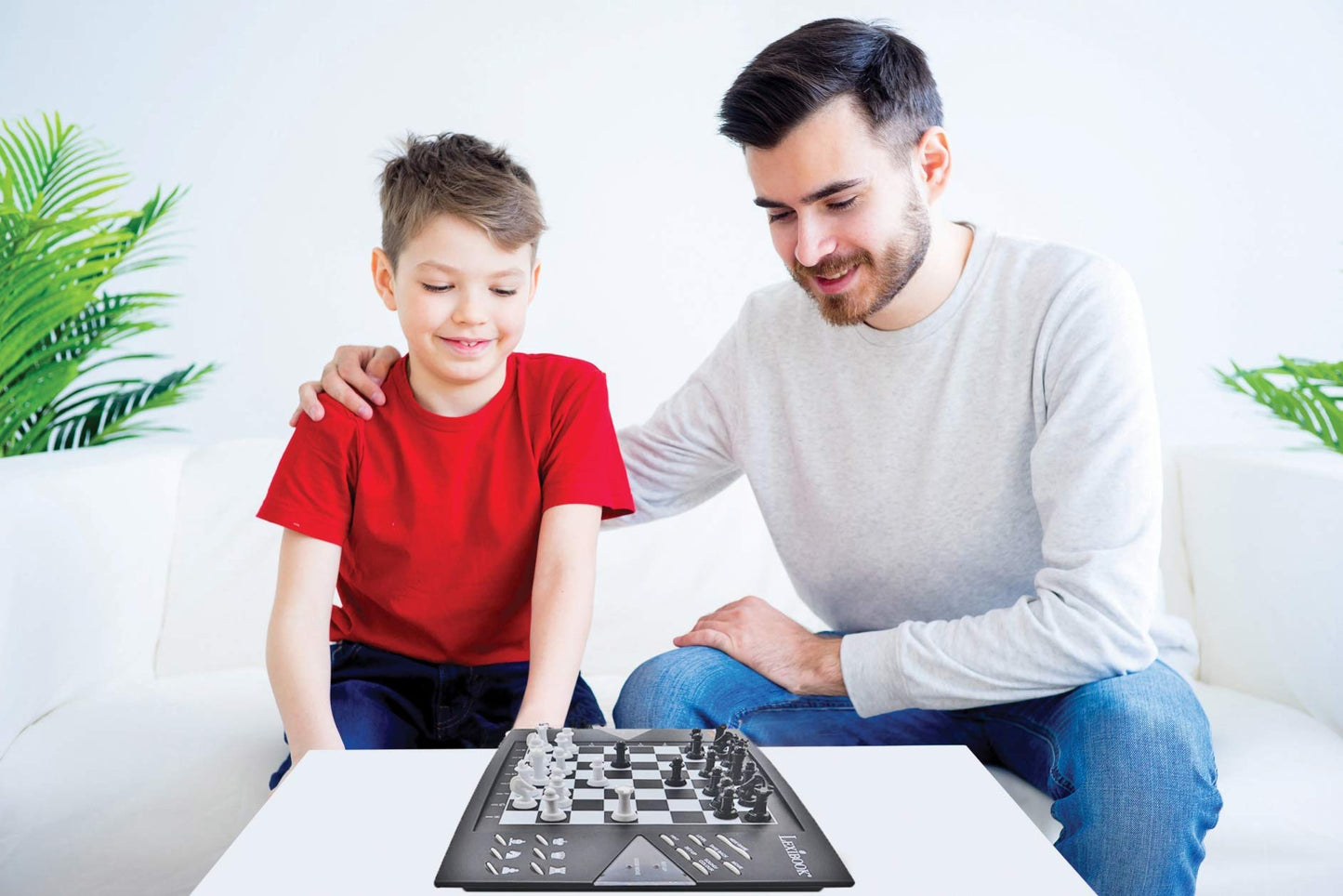 LexiBOOK Chessman Elite – Interactive Chess Game with 64 Levels, LED Moves, 2-Player or Computer
