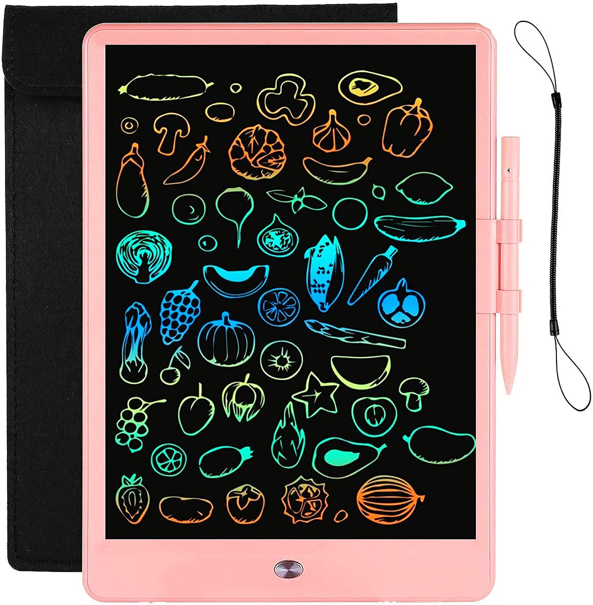 LEYAOYAO 10-Inch LCD Writing Tablet for Kids – Colorful Doodle Board with Bag