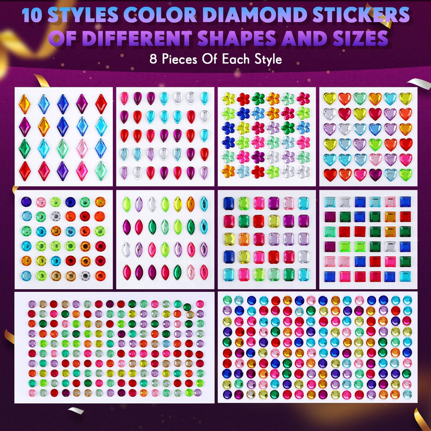 Leyndo 48 Pcs Paper Mache Masks with Gem Stickers: DIY White Masquerade Masks for Mardi Gras & Cosplay