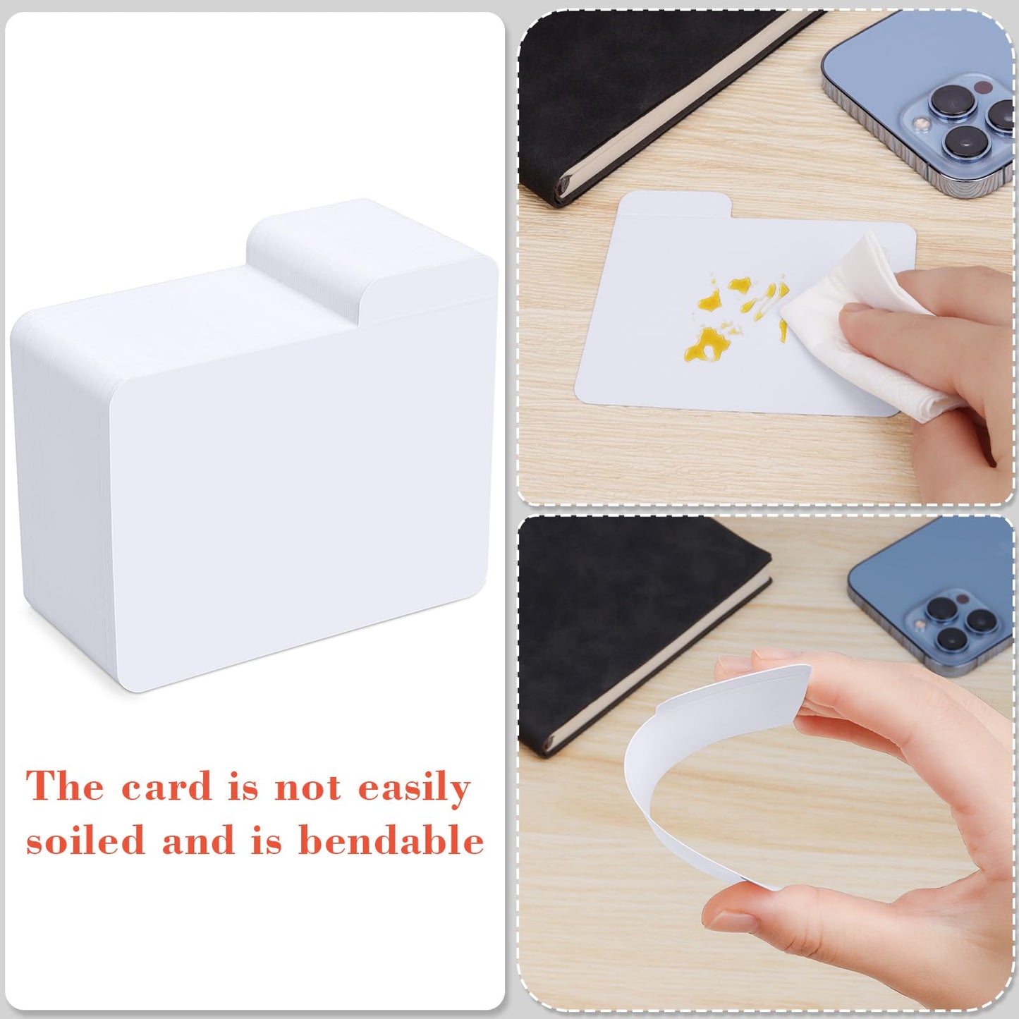 Leyzan Trading Card Dividers – 150 Horizontal Cards for MTG/Baseball Storage Boxes