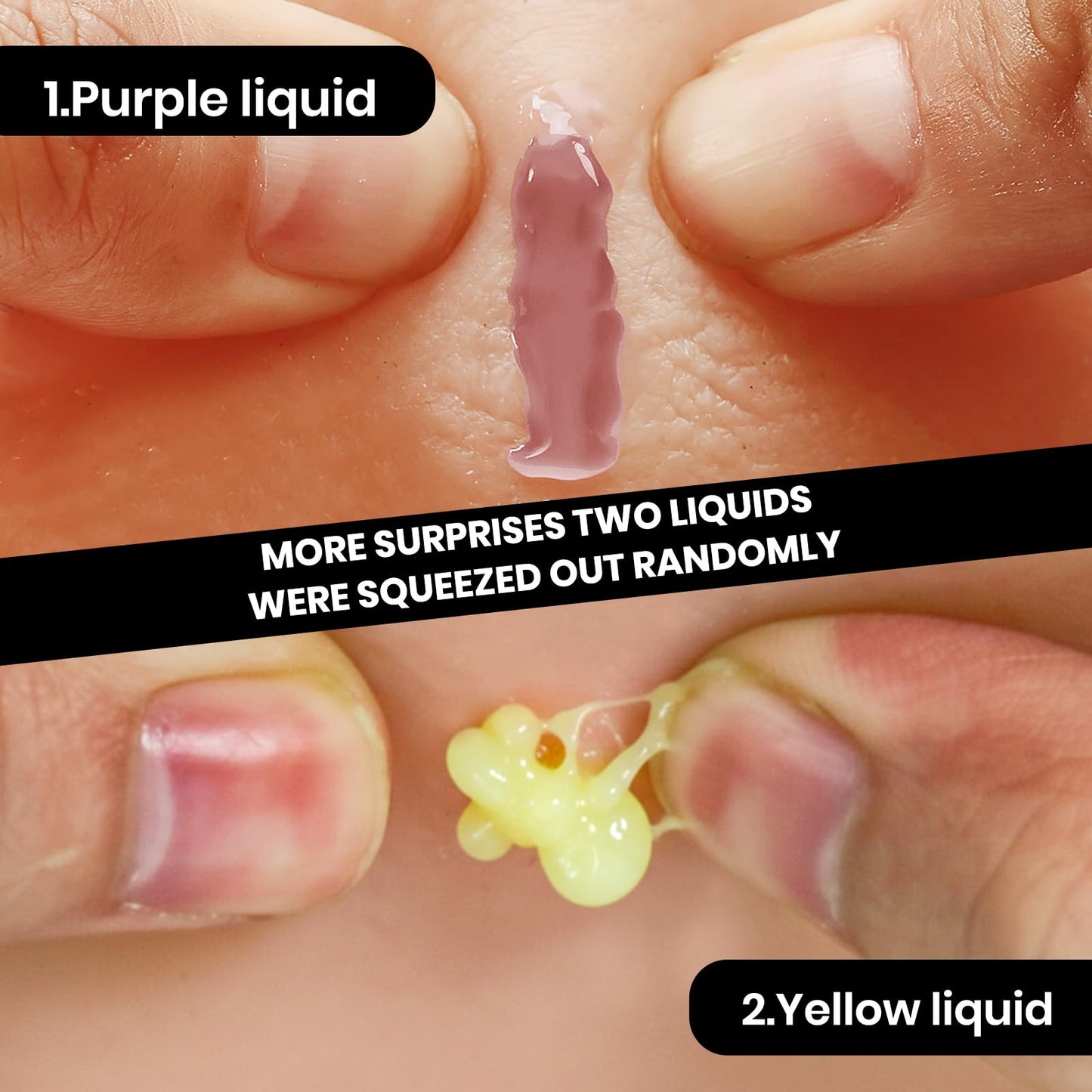 LFEX Pimple Popping Toy – Big Head Squeeze Toy with Golden Hair for Stress Relief | Reusable Refill