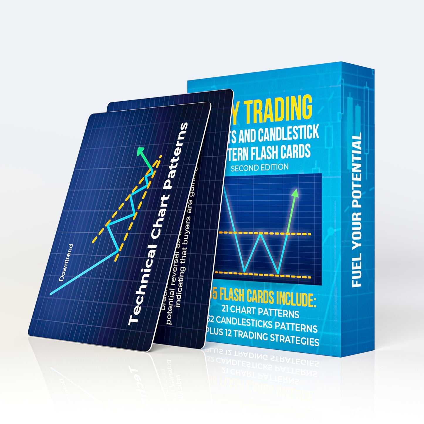 LFG Trading Day Trading Flash Cards – Chart & Candlestick Patterns for Quick, Confident Trades