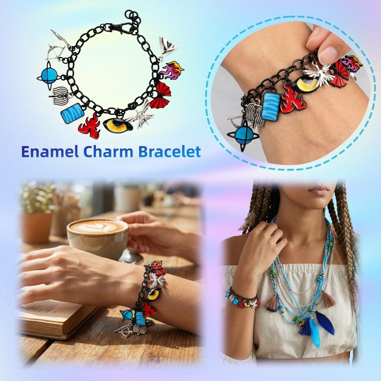 LG Louis Garden Avatar Plush Toy & Charm Bracelet – Na'vi Themed Jewelry for Fans