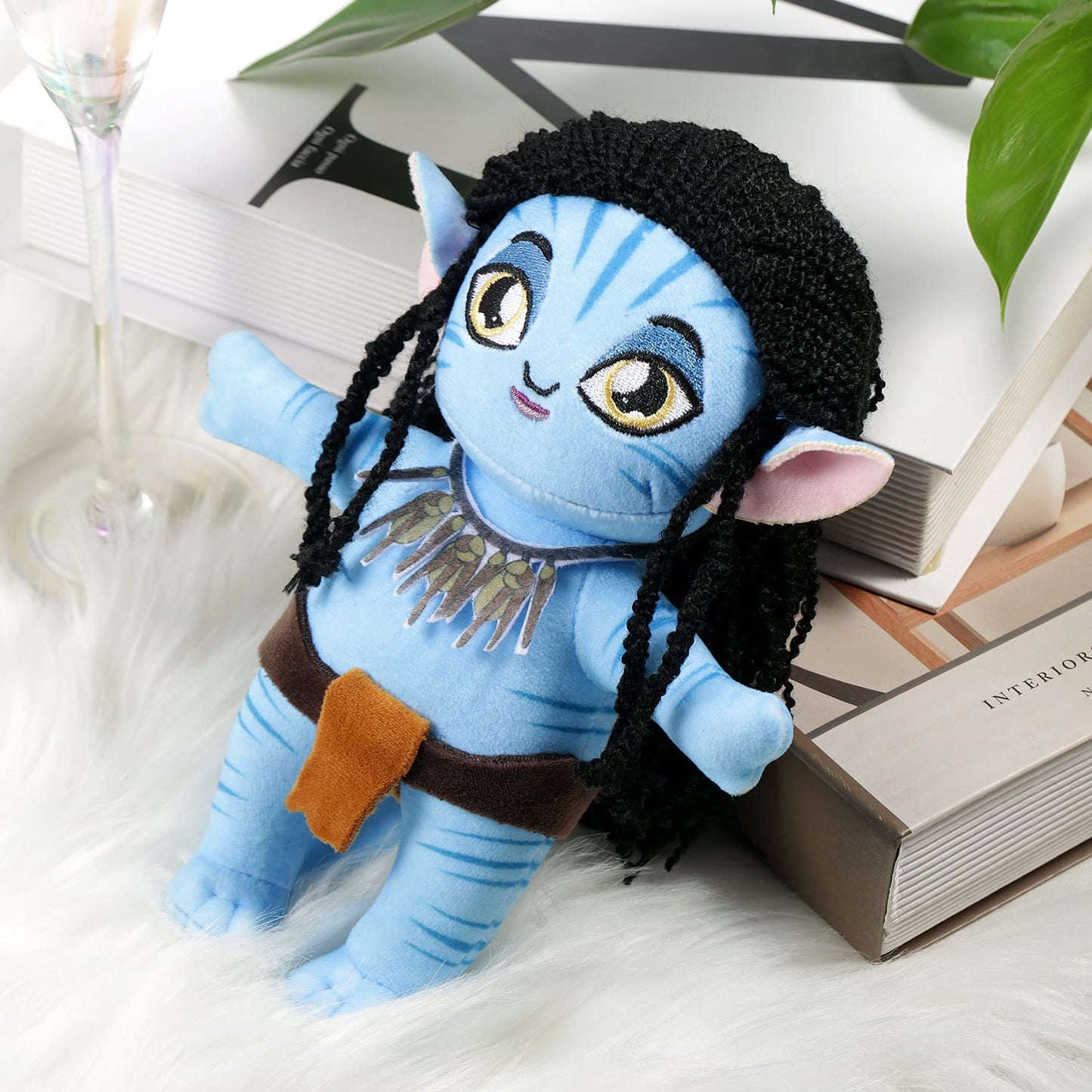 LG Louis Garden Navi Plush Toy — Soft Na'vi Baby Doll, Ideal Gift