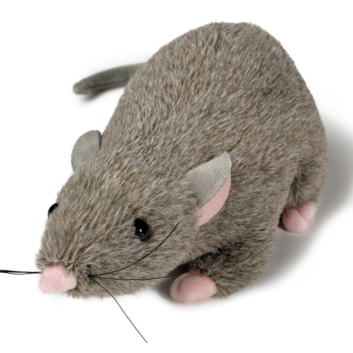 Lhcn021 12.6-inch Rat Plush — Soft Grey Mouse Toy for Kids | Cute, Realistic Stuffed Animal