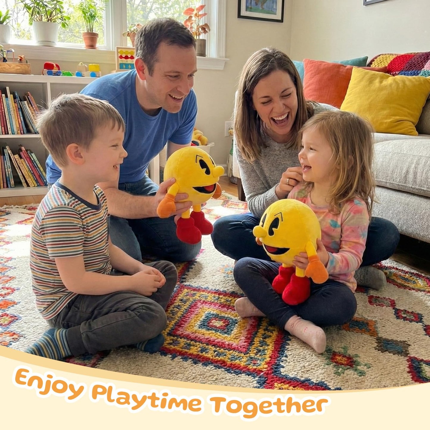 Lhcn021 9.8-Inch Game Plush Toy | Soft Ghost Plush for Kids | Pillow-Ready Cuddle Companion