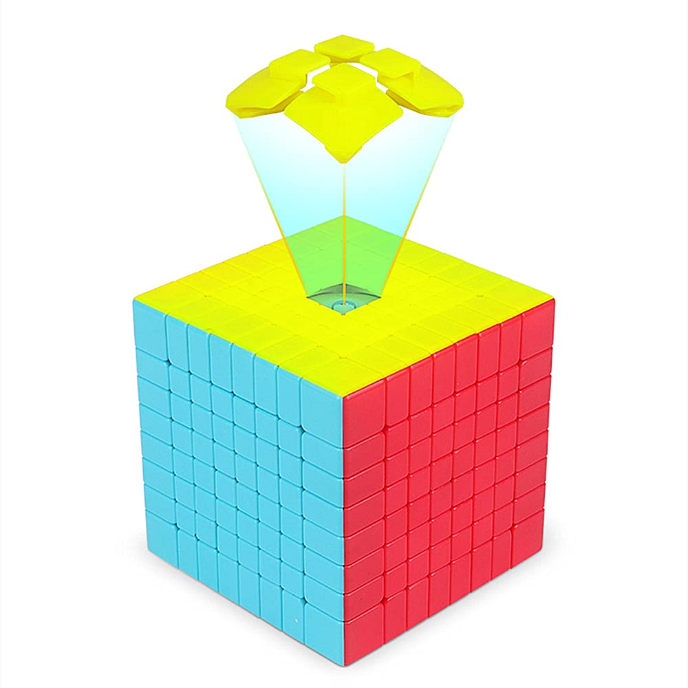 LiangCuber 8x8 Speed Cube Stickerless 70mm | QY 8x8x8 Puzzle Cube (2021 Version)