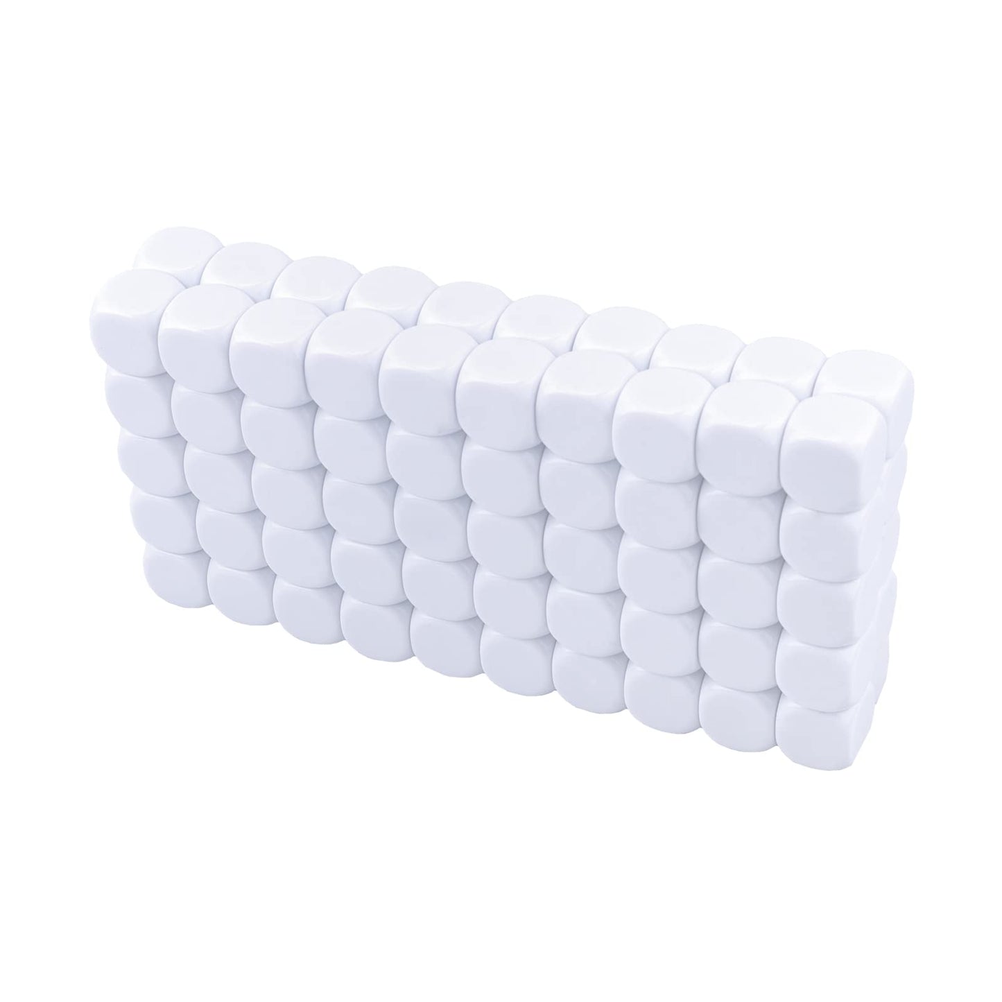 Lianshi 22mm Rounded Blank Dice – Four-Color Writable Teaching Cubes