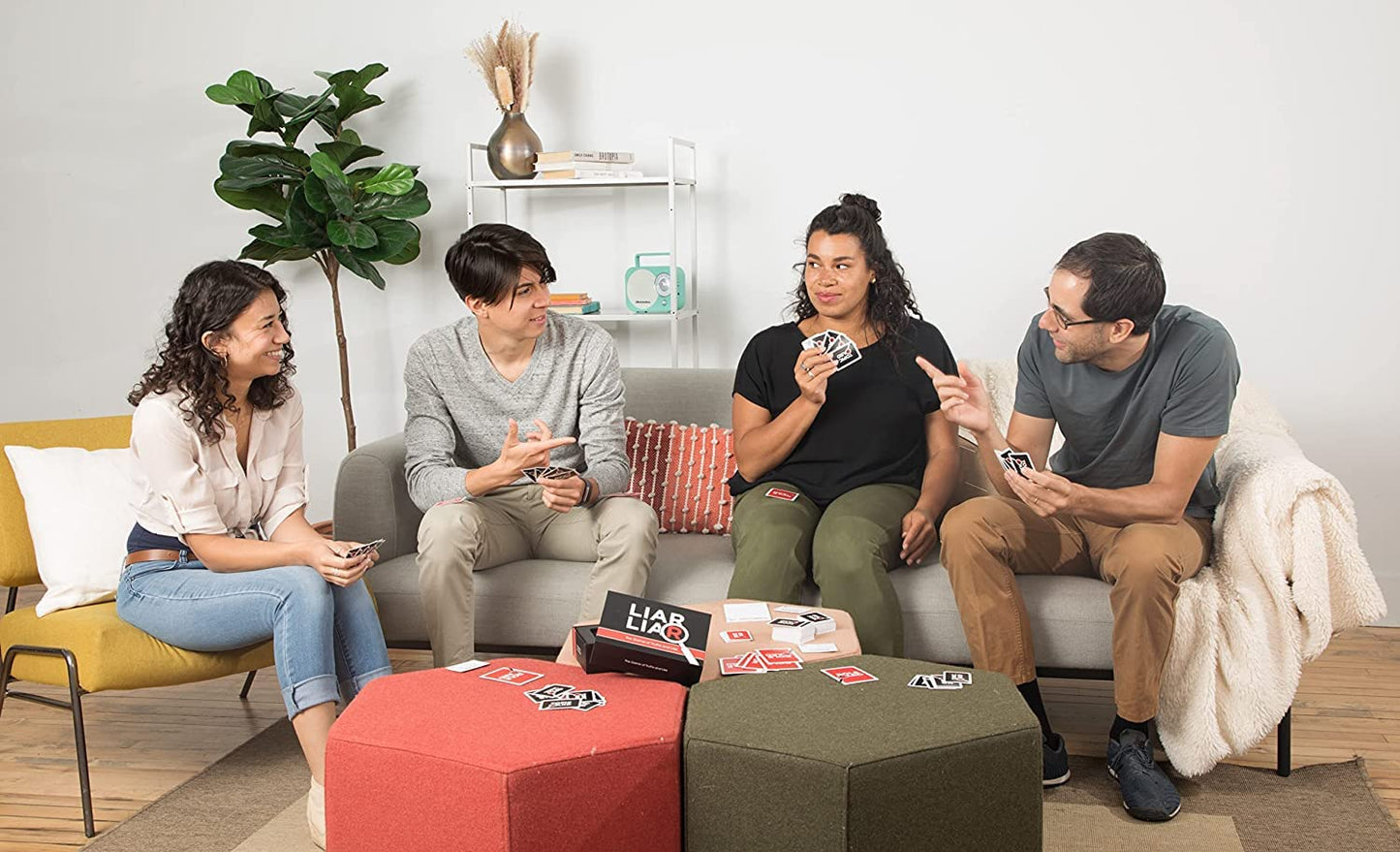 LIAR LIAR Party Game – The Family Card Game of Truths and Lies for All Ages