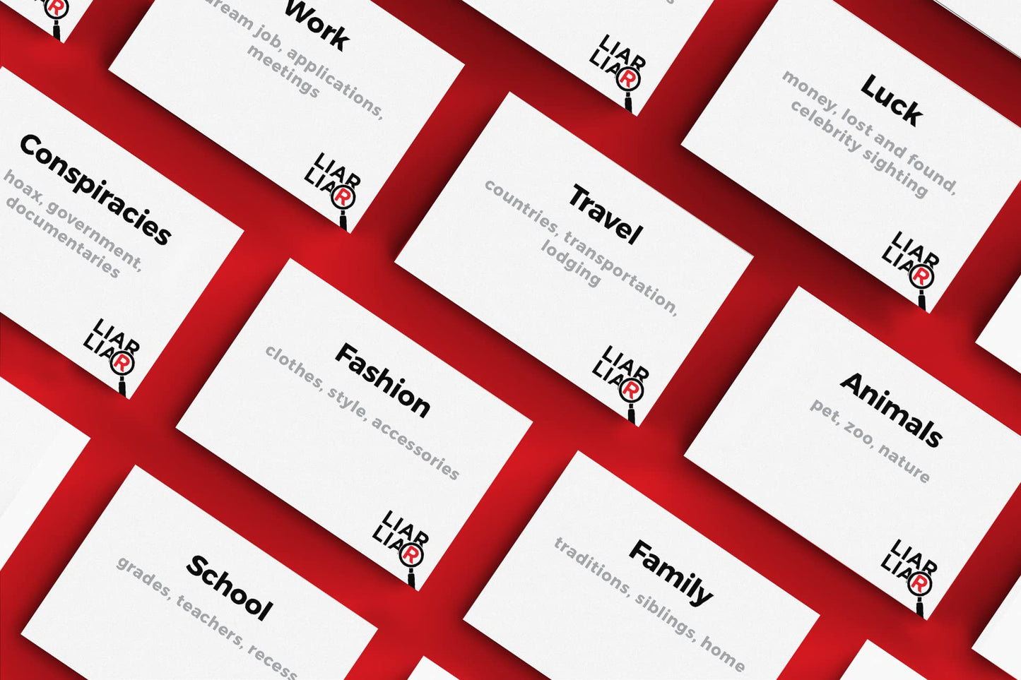 LIAR LIAR Party Game – The Family Card Game of Truths and Lies for All Ages