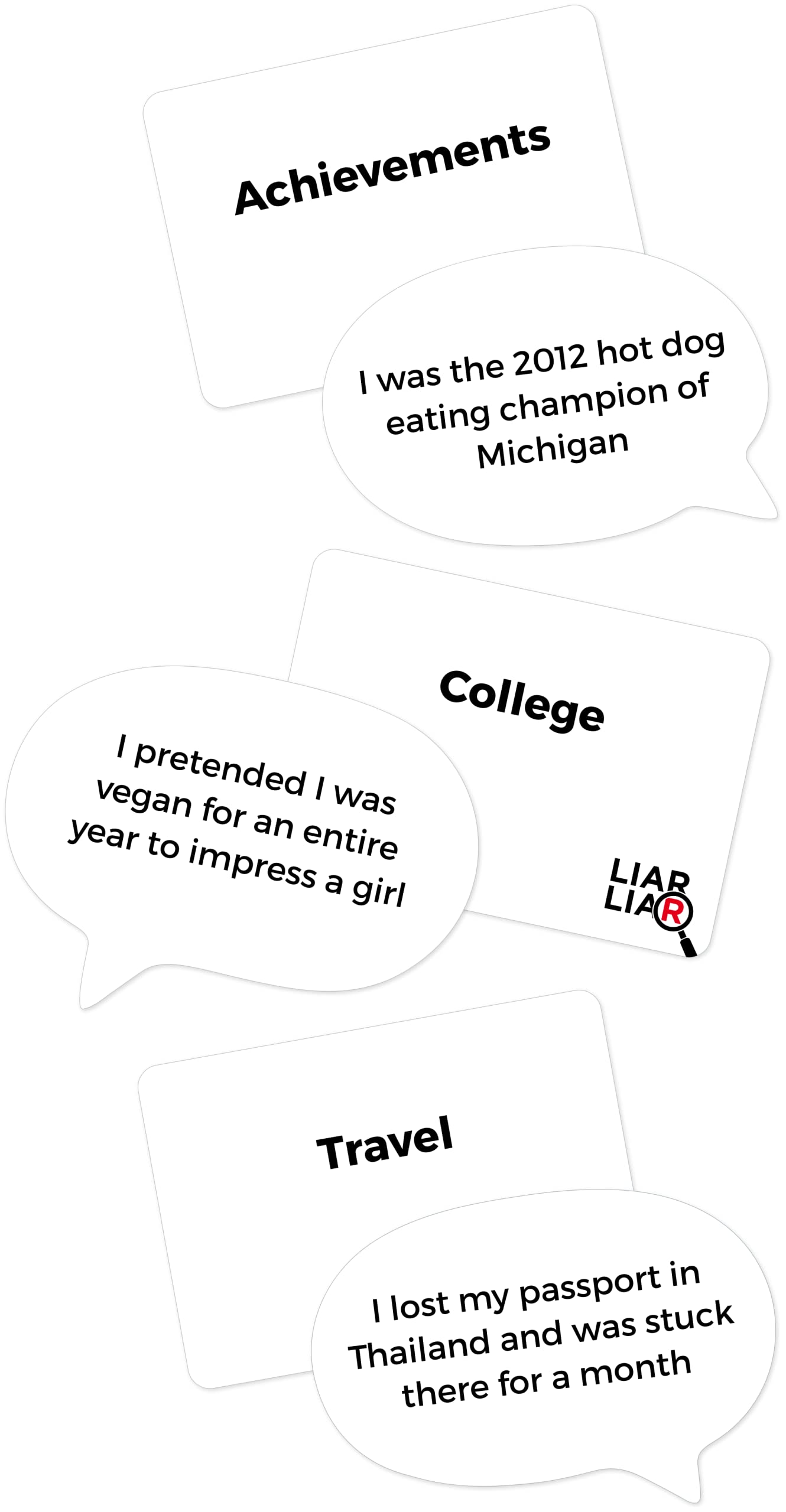 LIAR LIAR Party Game – The Family Card Game of Truths and Lies for All Ages