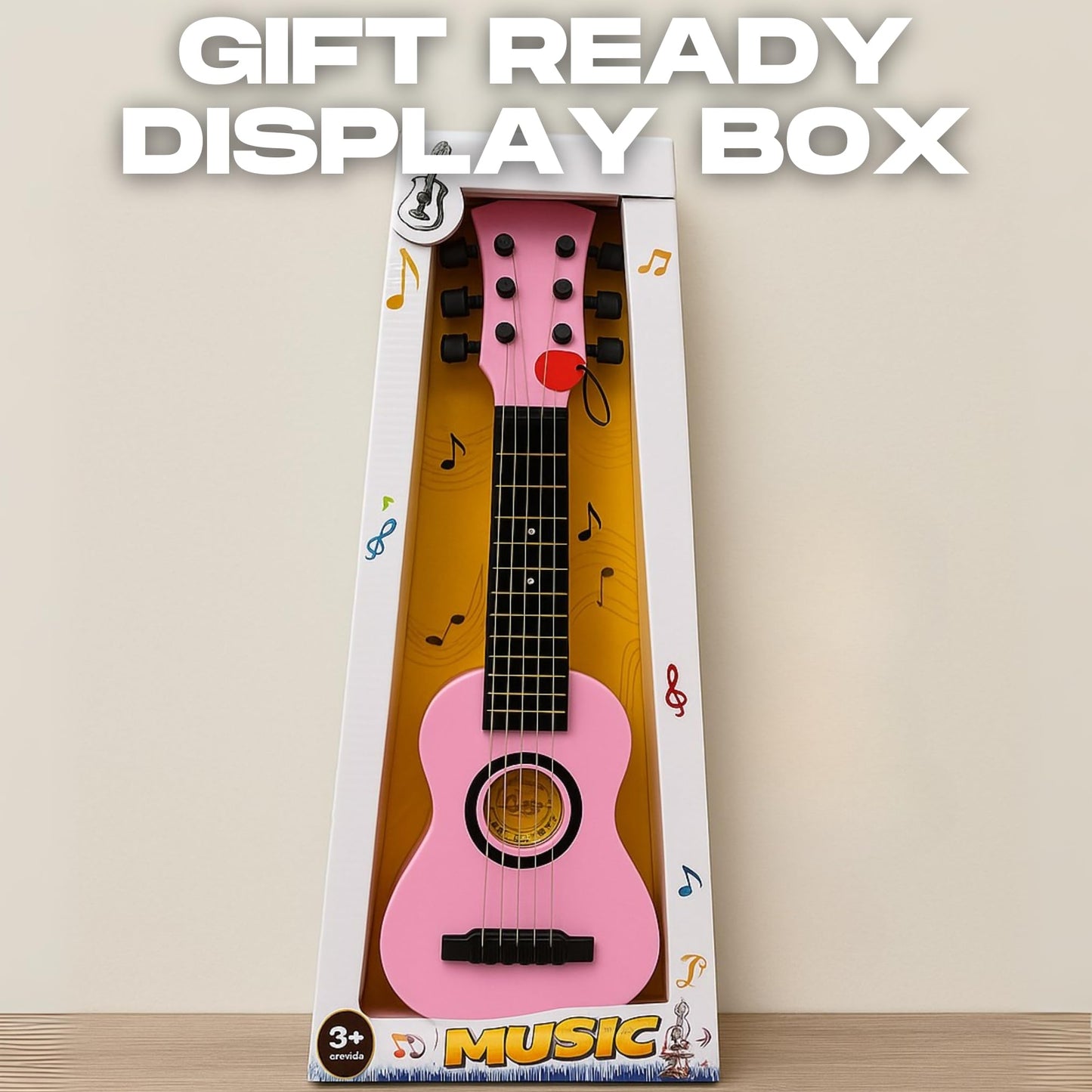 Liberty Imports 23-inch Kids Acoustic Guitar – 6-String Toy, Pink