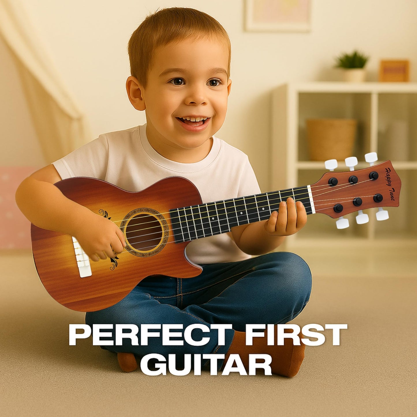 Liberty Imports 23-Inch Kids Acoustic Guitar – Realistic Steel Strings for Beginners