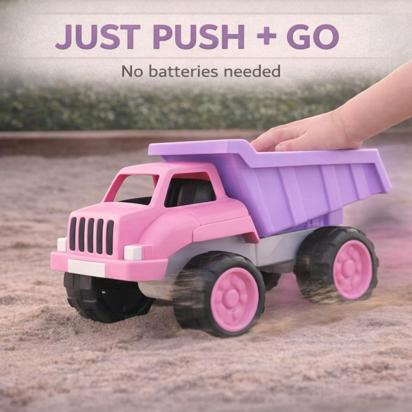Liberty Imports Pink Dump Truck for Toddlers – Large Tilting Dumper Toy Vehicle