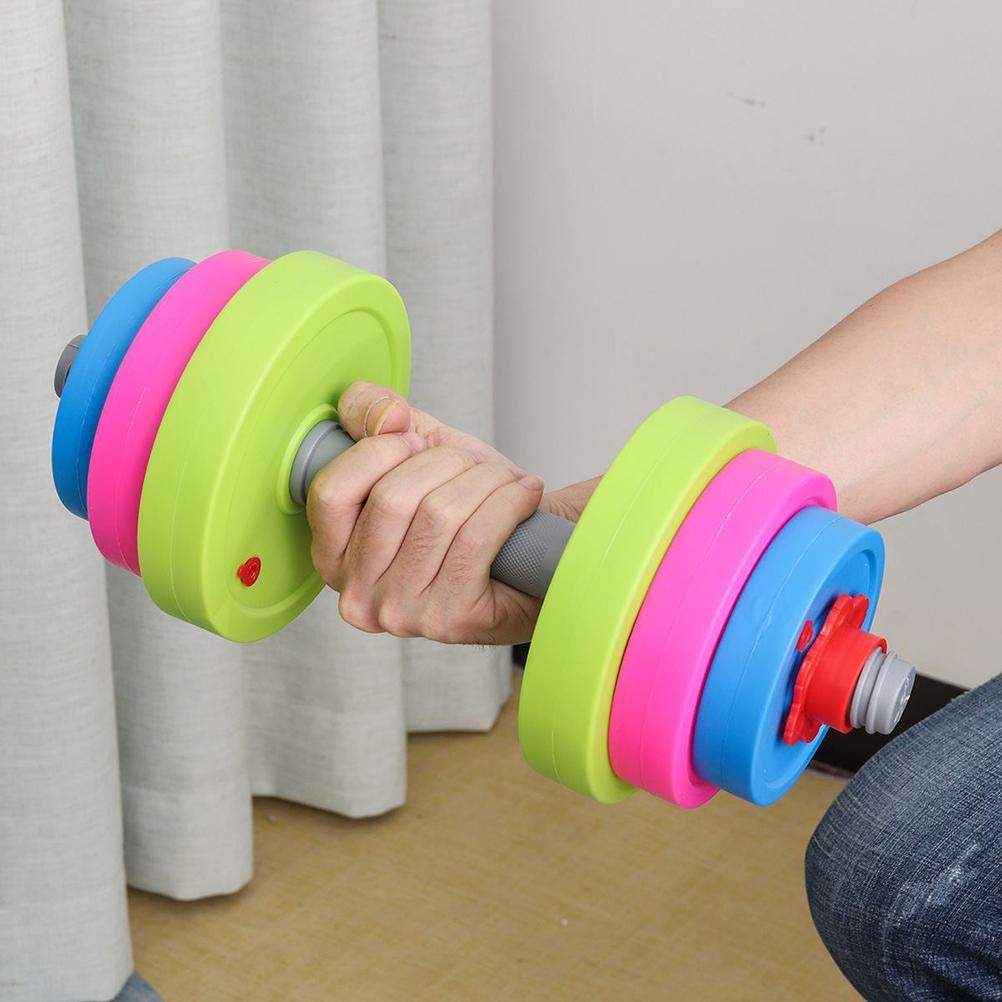 Liberty Imports Adjustable Dumbbell Toy – Pretend Workout for Kids