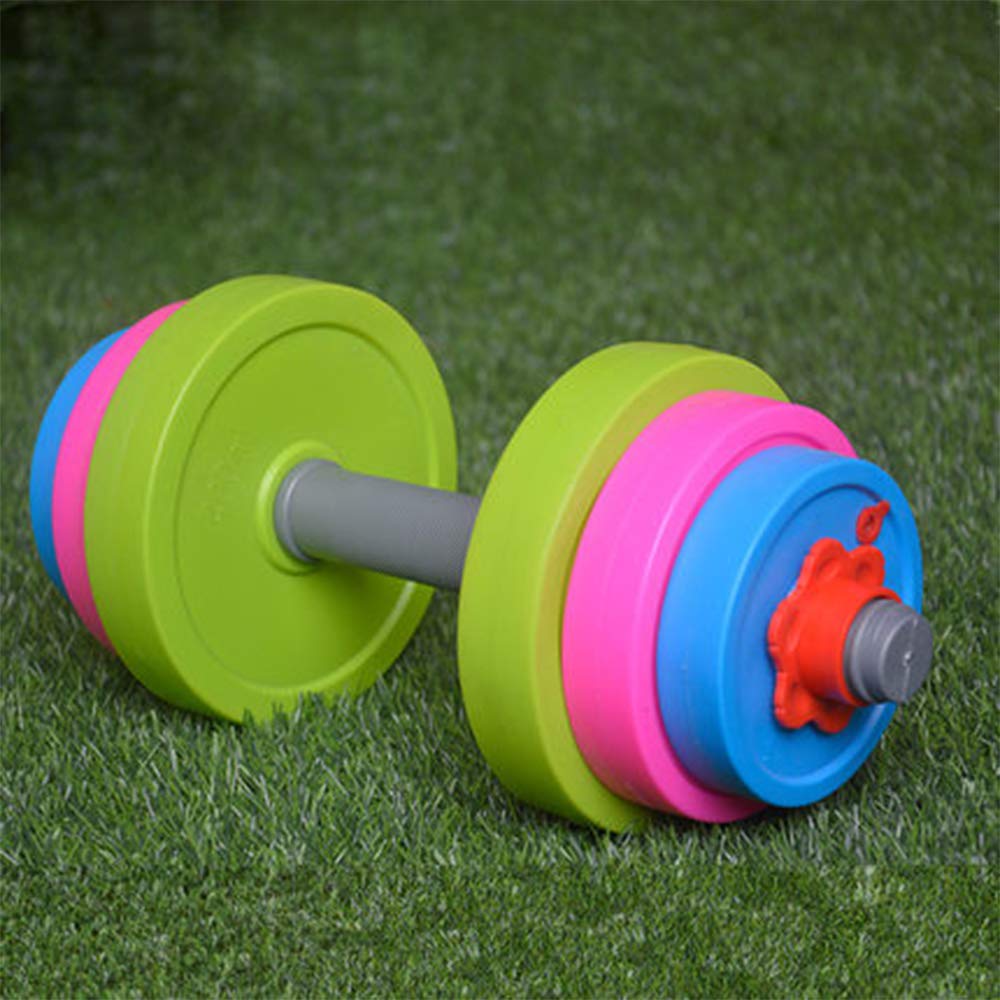 Liberty Imports Adjustable Dumbbell Toy – Pretend Workout for Kids