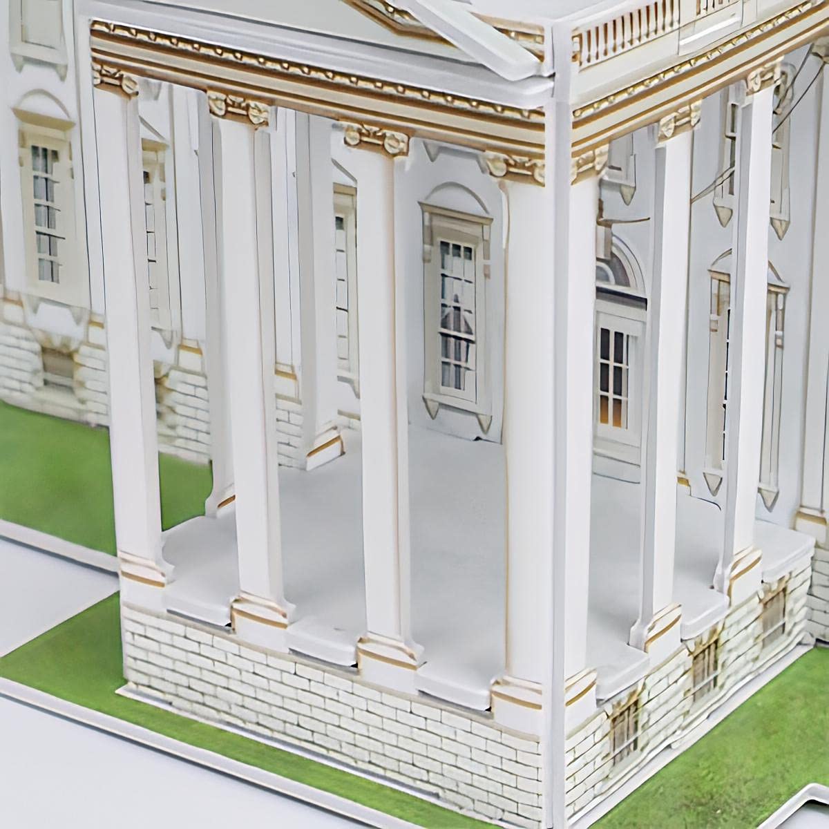 Liberty Imports The White House 3D Puzzle – 35-Piece Architecture DIY Kit