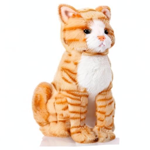 Libima 13-Inch Orange Cat Plush Toy – Realistic, Soft Stuffed Kitten for Kids