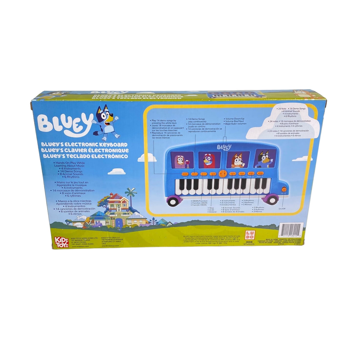 Bluey Bus Keyboard – Learn to Play Piano for Kids | LICENSE 2 PLAY (Ages 3+)