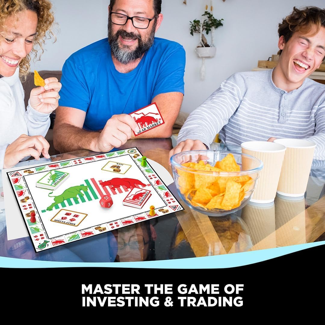 Life Sutra Bulls & Bears — Easy Finance Board Game for 12+ | Learn Stocks & Crypto