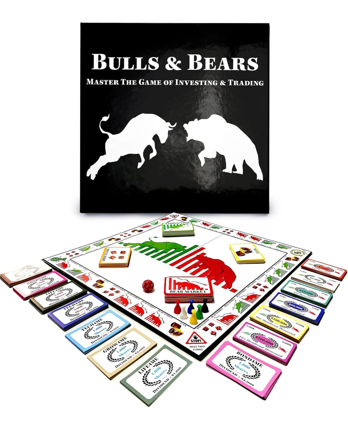 Life Sutra Bulls & Bears — Easy Finance Board Game for 12+ | Learn Stocks & Crypto
