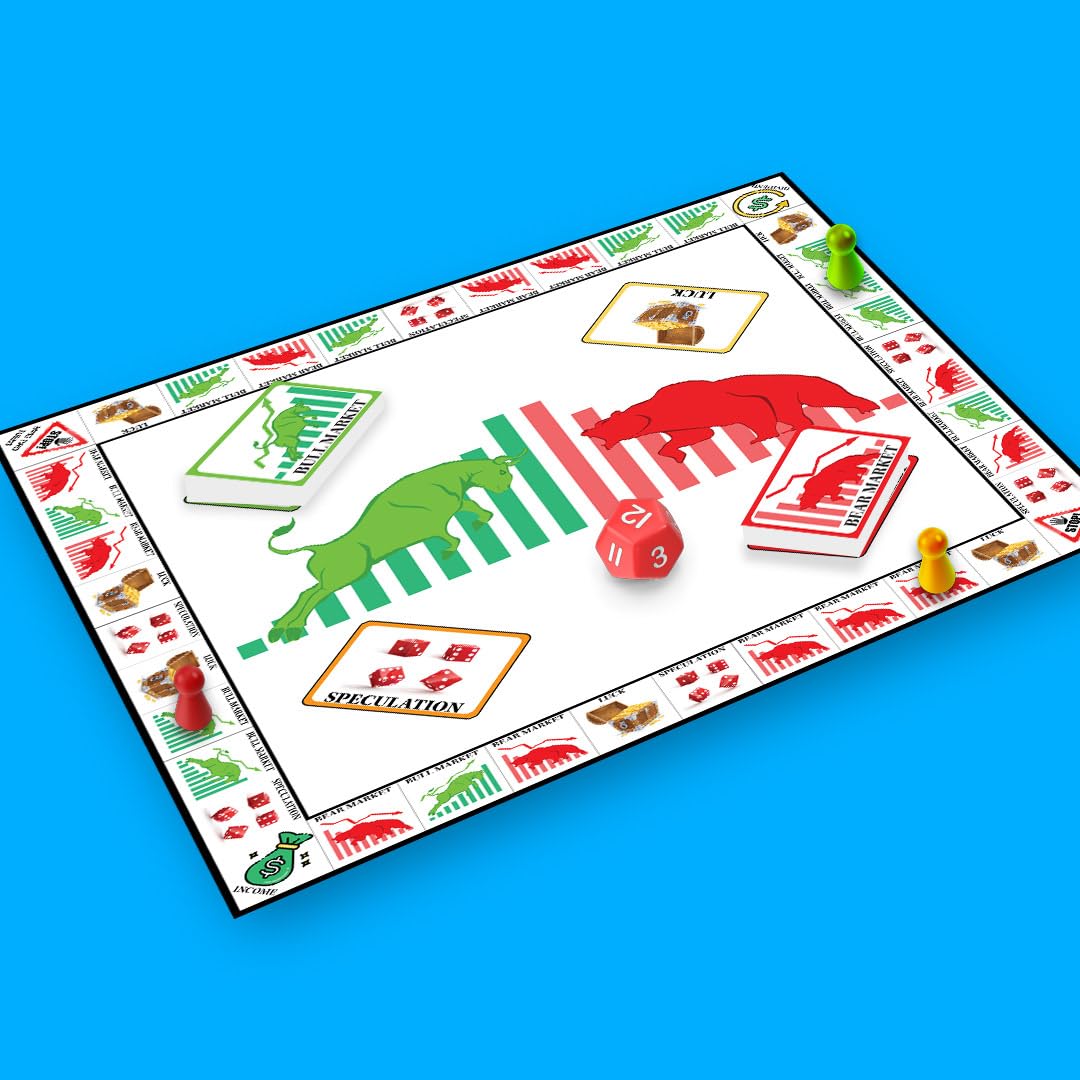 Life Sutra Bulls & Bears — Easy Finance Board Game for 12+ | Learn Stocks & Crypto