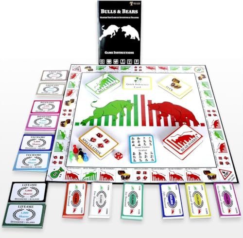 Life Sutra Bulls & Bears — Easy Finance Board Game for 12+ | Learn Stocks & Crypto