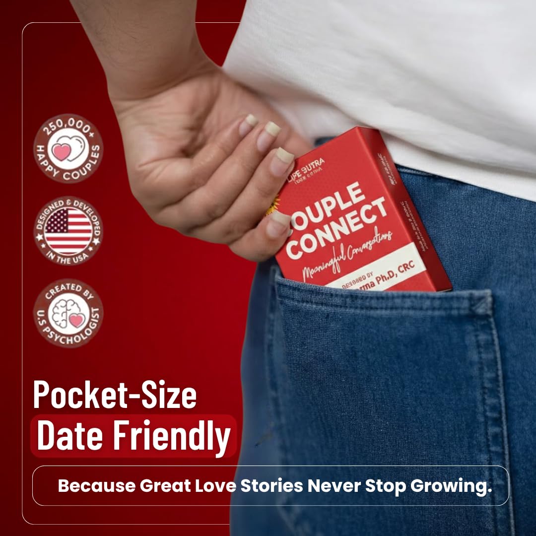 Life Sutra Couple Connect Game – 400 Thought-Provoking Cards for Newlyweds & Date Nights
