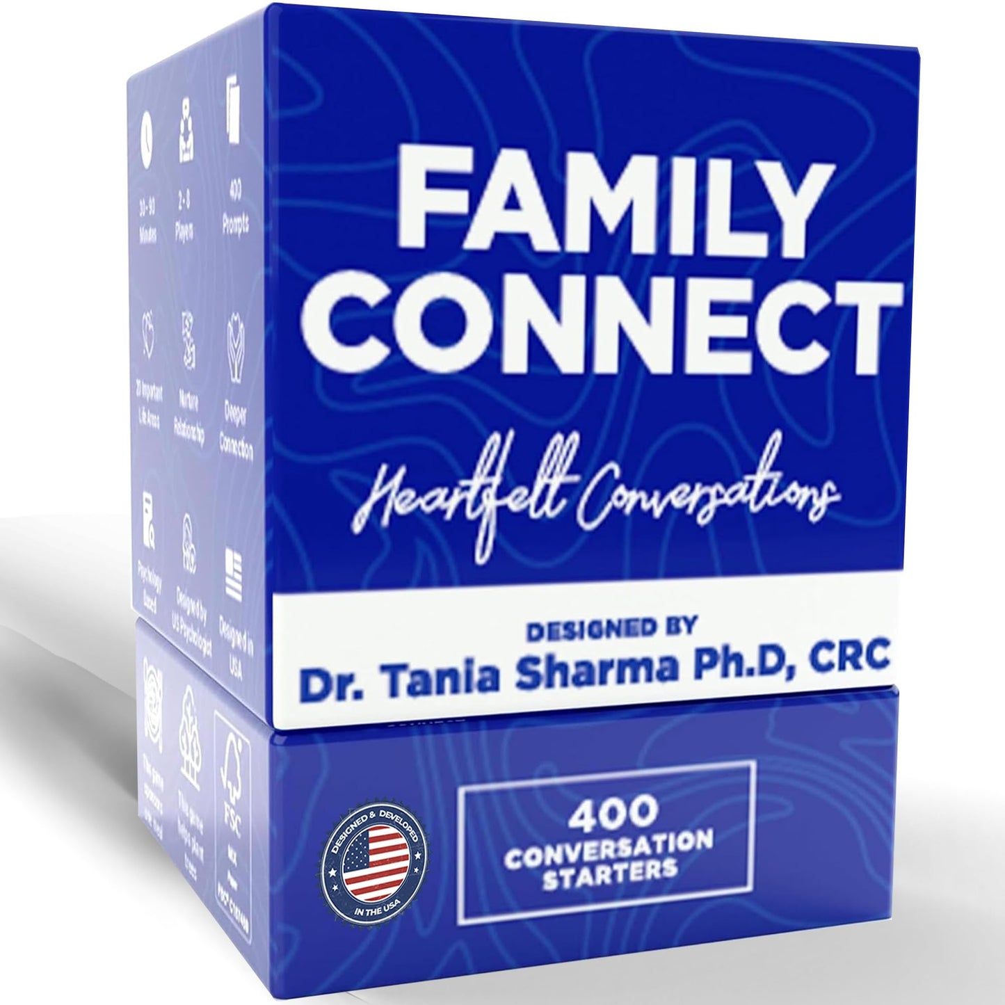 Life Sutra Family Connect - 400 Conversation Starter Cards for Families, Teens & Kids